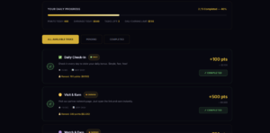 complete tasks earn money